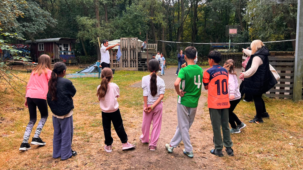 Sommerfest auf dem Abenteuerspielplatz